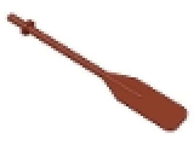 Ruder mit Griff 4794b, rotbraun