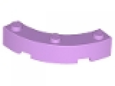 1/4 Kreisstein 4 x 4 lavender