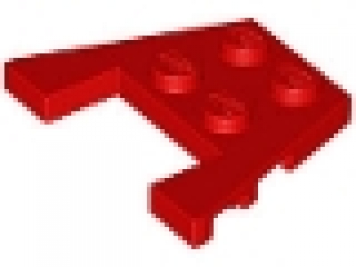 Keilplatte 48183 rot neu