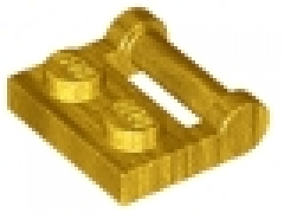 Platte mit Griff 48336 pearlgold, neu
