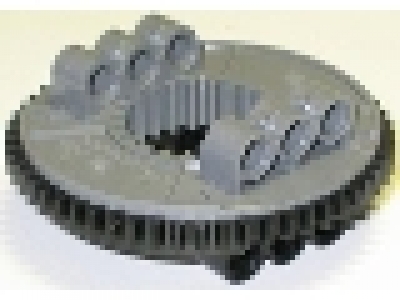 Lego Drehkranz (komplett) neudunkelgrau/ schwarz