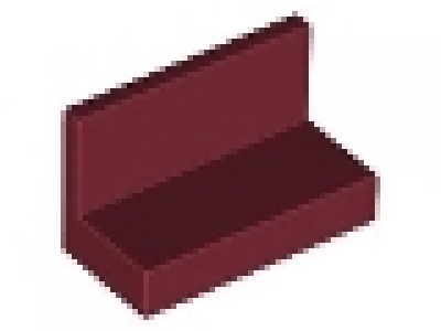 Winkelfliese Paneele 4865 dunkelrot