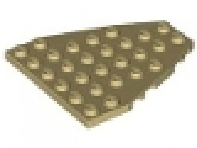 Bugplatte für Boote 7x6 tan, 50303