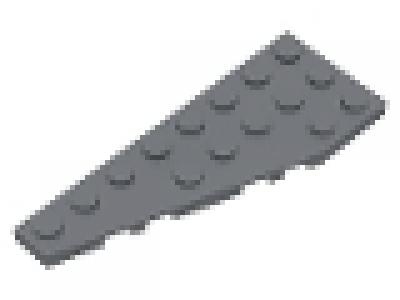 Flügel (links) 3x8 neues dunkelgrau
