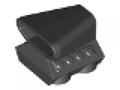 'Car Engine 2 x 2 with Air Scoop' 50943 schwarz