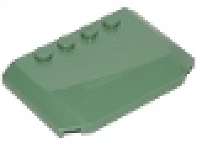 Fahrzeugdachplatte 4 x 6 x 2/3 sandgrün
