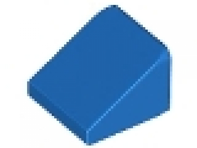 Lego Dachstein 30° 1 x 1 blau 54200 neu