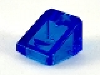 Lego Dachstein 30° 1 x 1 tr blau 54200