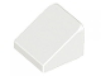 Lego Dachstein 30° 1 x 1 weiß 54200