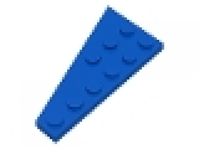 Flügel rechts 3 x 6 blau