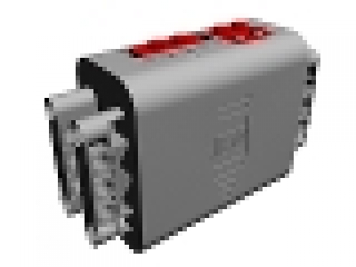 Electric 9V Battery Box 4 x 11 x 7 with Red Switch, neues hellgrau