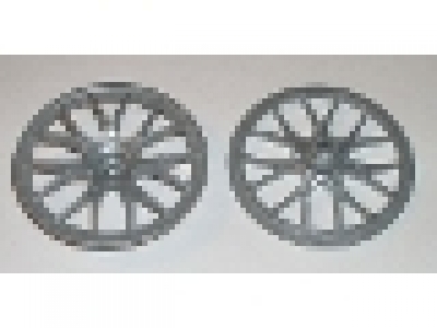 Wheel Cover 7 Spoke with Axle Hole - 56mm D. - for Wheel 44772, paerlgrau, aus dem LEGO Set 8145