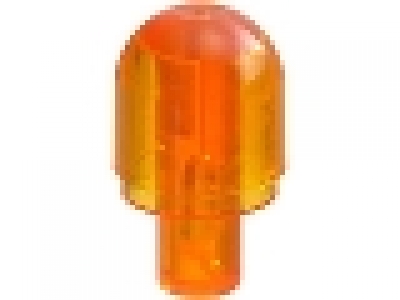 Bar with Light Cover (Bulb), tr orange, 58176