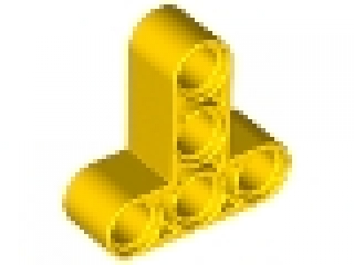 Lego Technic Liftarm 3 x T, gelb, neu