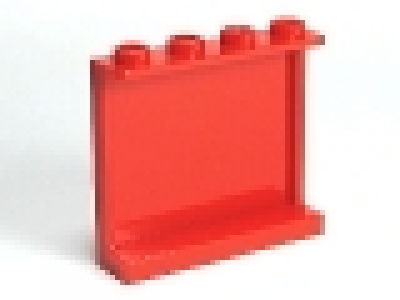 Paneel 1x4x3 rot, 60581