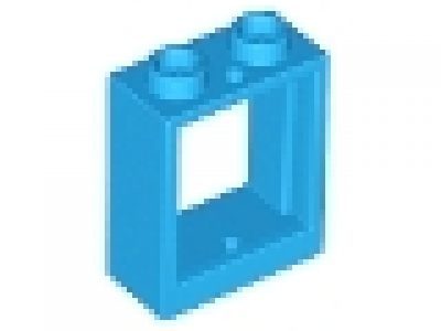 Fenster 1 x 2 x 2 dunkelazure, 60592
