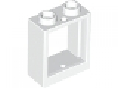 Fenster 1 x 2 x 2 weiß, 60592