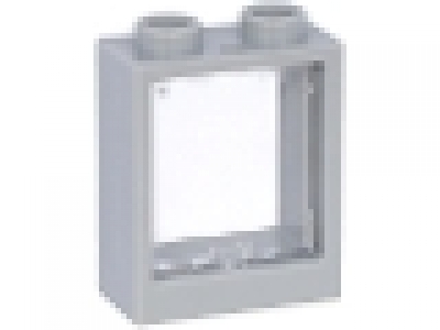 Fenster neues hellgrau mit Glas tr klar 1 x 2 x 2  60592c01, neu