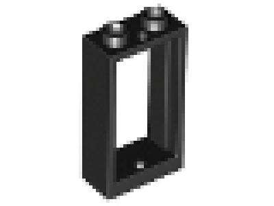 Fenster 1 x 2 x 3 schwarz, 60593