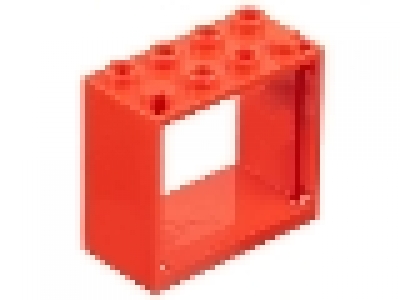 Fensterrahmen 2 x 4 x 3 rot 60598