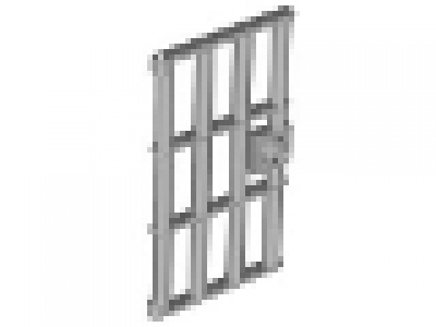 Türrahmen 1 x 4 x 6, schwarz mit Gittertür 60621 neues hellgrau neu, siehe Bilder