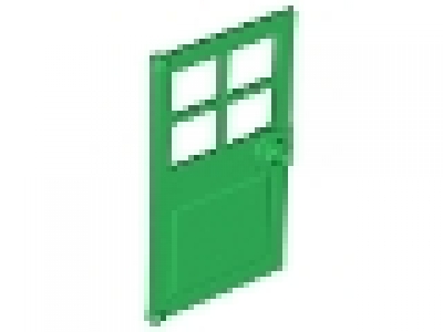 Tür ohne Rahmen 60623 grün 1 x 4 x 6 neu