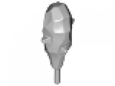 Minifigure, Weapon Club with Spikes - Large, 60674