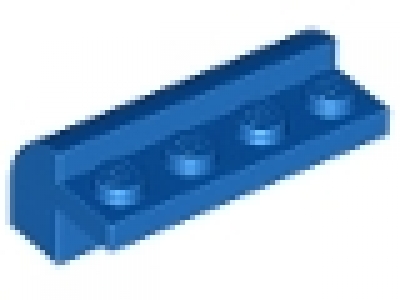 Stein mit Rundung 6081 blau 2 x 4 x 1
