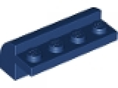 Stein mit Rundung 6081 dunkelblau 2 x 4 x 1