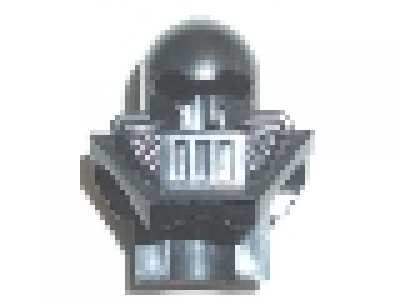 Minifig, Headgear Helmet Underwater Aquashark schwarz