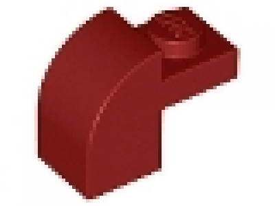 Lego Schnäppchen 20 x Stein mit Rundung 6091 dunkelrot