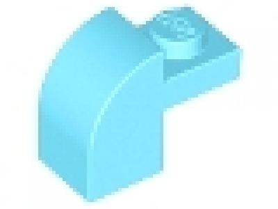 Stein mit Rundung 6091 mittelazure