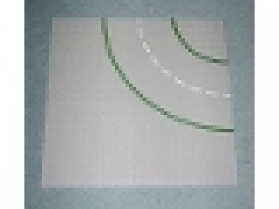 Straßenplatte: Kurve 32x32 grau, 609p01