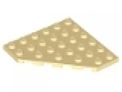 Diagonalplatte 6x6 tan