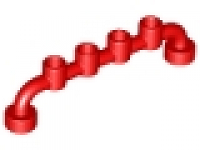 Gitterzaun 1x6x1 rot 6140, geschlossen