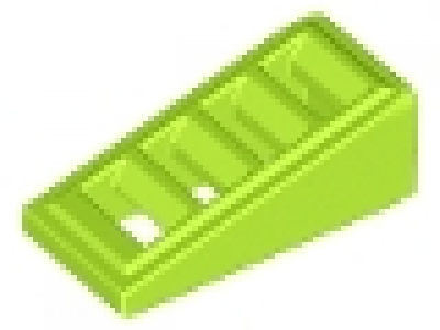 Lego Dachstein 18° 2x1x2/3 lime