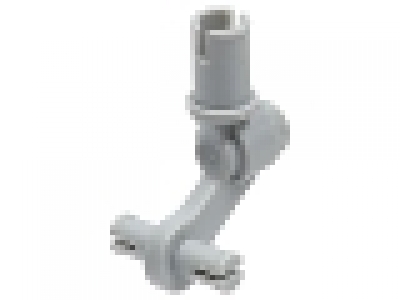 Technic Pin with Dual Wheels Holder, neues hellgrau neu