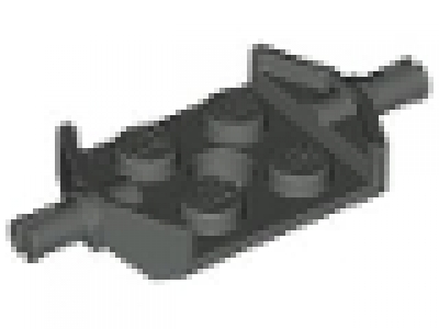 Wagenachse 2x3x0.33 altes  dunkelgrau