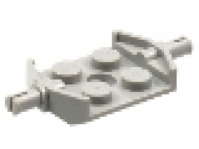 Wagenachse 2x3x0.33 altes hellgrau