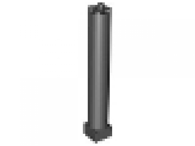 Säulenstein 2 x 2 x 11 schwarz