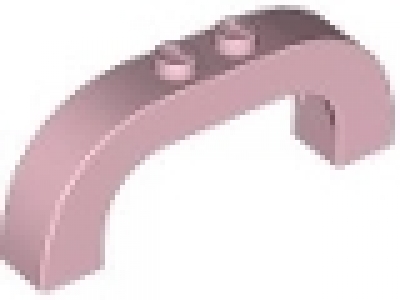 Bogenstein rund 1x6x2 pink