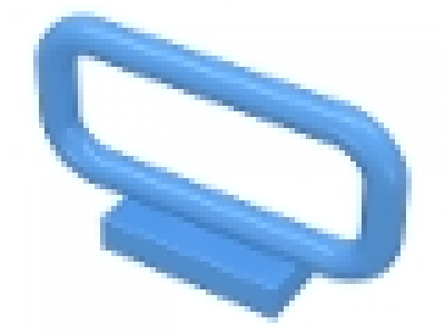Zaun / Bügel 6187 mittelblau