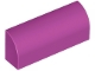 Stein mit Rundung 6191 magenta 1 x 4 x 1