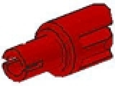 Lego Gelenkstück 3 Finger mit Pin, 6217 rot