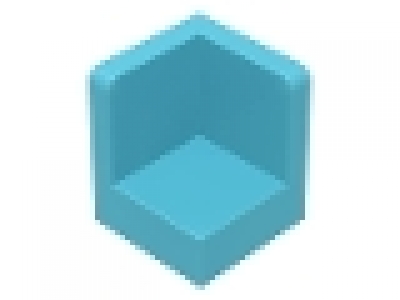Winkelfliese Paneele Ecke azure