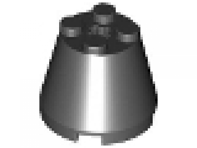 Kegelstumpf 3x3x2 schwarz