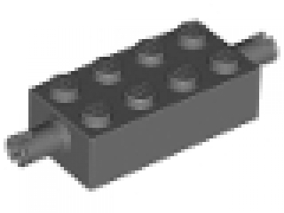 Technikstein 2x4 neues dunkelgrau 6249