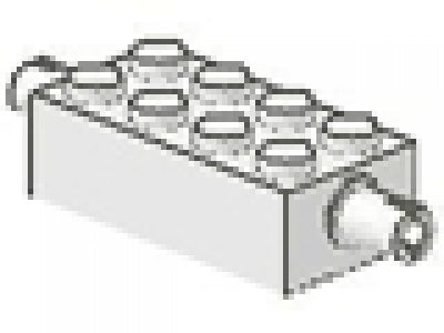 Technikstein 2x4 weiß 6249