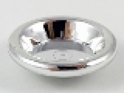 Lego Teller 6256 chrom silber