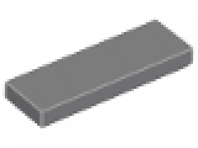 Lego Fliese 1 x 3 neues dunkelgrau, neu